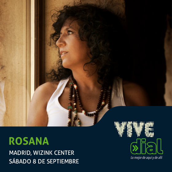 Rosana sorprende a todos con su actuación en Vive Dial 2018