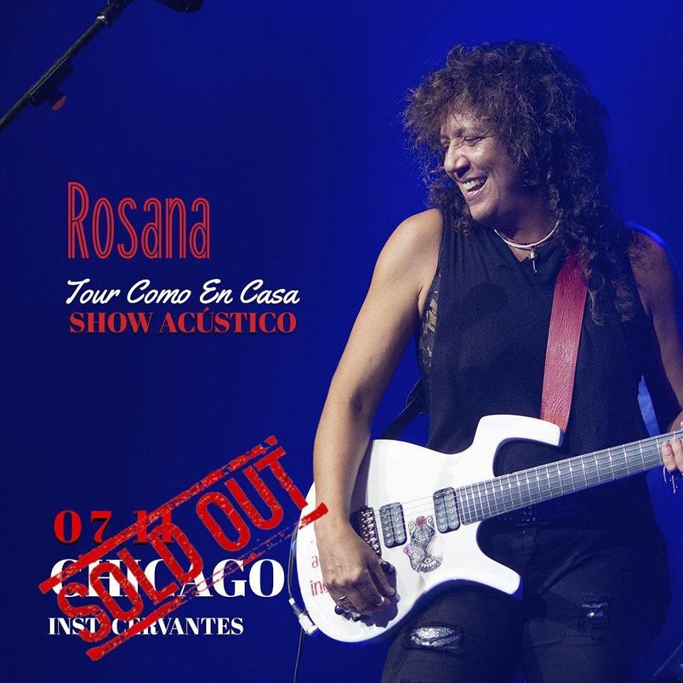 Rosana arrasa en USA con dos sold out consecutivos